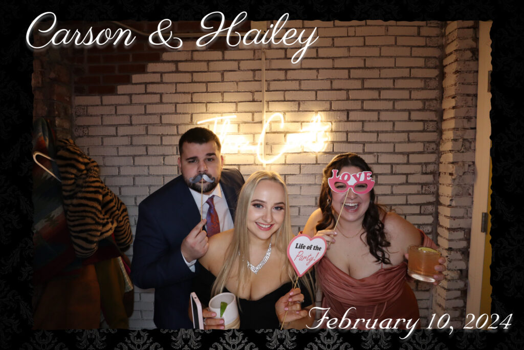 Wild Carrot STL Wedding DJ Service Lighting and Photo Booth