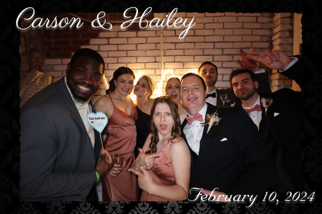 Wild Carrot STL Wedding DJ Service Lighting and Photo Booth